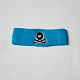 Повязка HK Army skull sweatband light blue/black